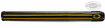 Тубус на 1 кий Evolution CLUB (без кармана) (черный/желтый)