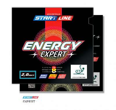 Накладки Start Line  ENERGY EXPERT 2.0 (чёрная)