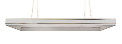 Лампа Neo 4 секции ЛДСП (серый, цепь хром, фурнитура хром, 4 точки крепления)