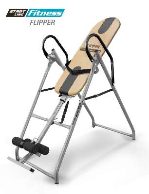 Инверсионный стол FLIPPER бежево-серый (корот.спинка, подушка)