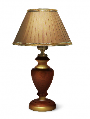 Лампа настольная Император Люкс (№11,плафоны красные,фурнитура золото)