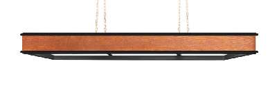 Лампа Evolution Fusion 4 секции ясень МДФ (black-wood,фурнитура золото)