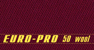 Сукно Euro Pro 50 ш1.98м Burgundy