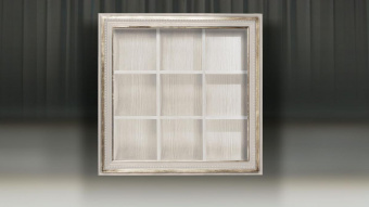 Модуль для книг навесной 1234х1234 (Патина)