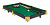 Настольный СБ (Пул, № 3, ЛДСП_16, Сукно amp;quot;Euro Pro 50amp;quot; ш1.98м Yellow green, Х/б сетка)