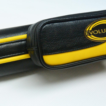 Тубус на 1 кий Evolution CLUB (1 карман) (черный/желтый)