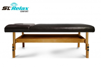 Массажный стол Relax Comfort черная кожа (№4)