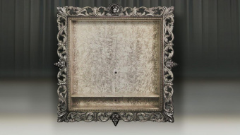 Модуль для TV 1234 х1234 с полкой (Патина)