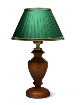Лампа настольная (№1,плафоны зеленые)