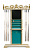 Киевница Ренессанс Голд КР клен (Манчестер 60 yellow green ш1,95)