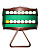 Полка П-2 сосна (№2,Сукно Euro Pro 50 ш1.98м Yellow green)
