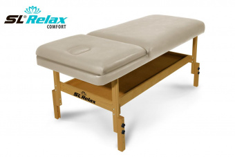 Массажный стол Relax Comfort бежевая кожа (№4)