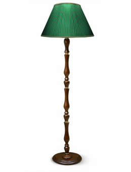 Торшер Ренессанс (№4,плафоны красные,фурнитура золото)