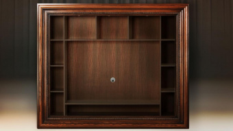 Модуль для книг и TV 1834 х1534 (Глейс)