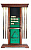 Киевница кремлевская КР ясень (№11,Манчестер 60 yellow green ш1,95)
