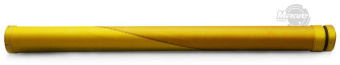 Тубус на 1 кий Меркури DUO (без кармана) (черный/желтый)